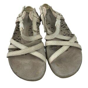 Merrell Women's White Strappy Sandals Size 6